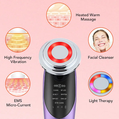 7 in 1 Face Lift Device Facial Massager