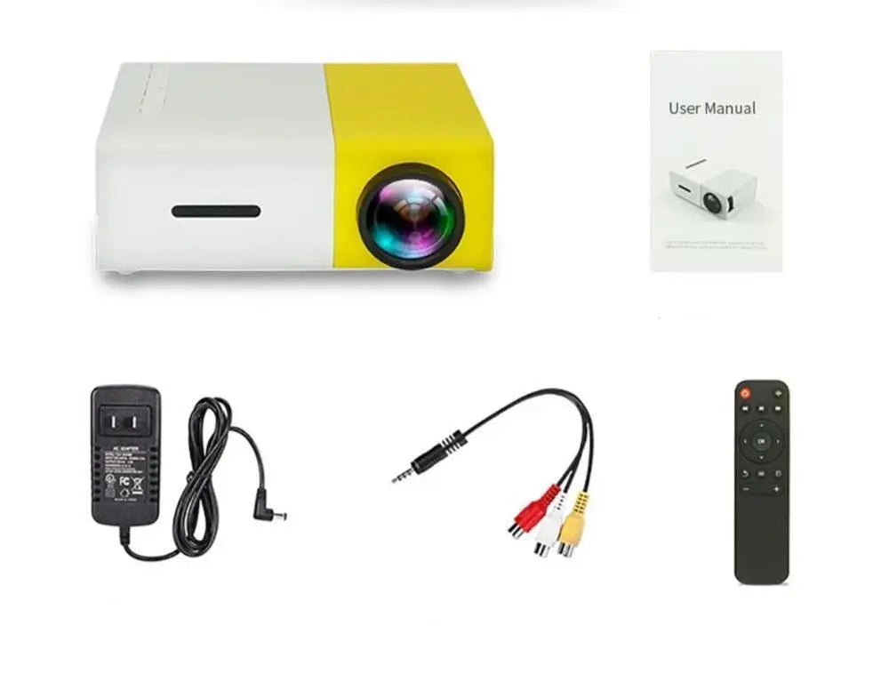 Portable LED Mini Projector